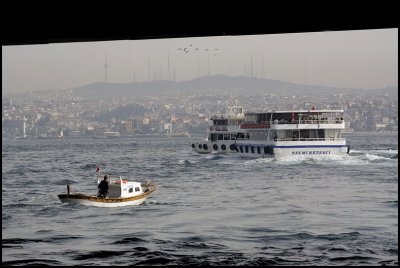 Galata Bridge - Towards Anatolia