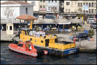 Fish Market From Galata Bridge