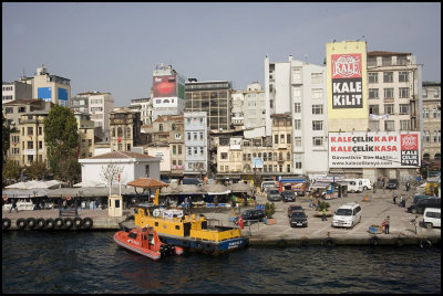 Market From Galata Bridge