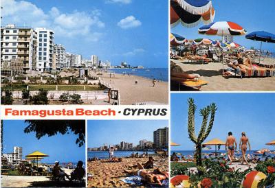 Famagusta beach - multi-card