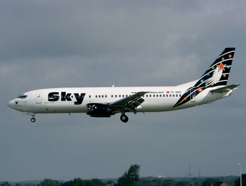 B737-400 TC-SKD