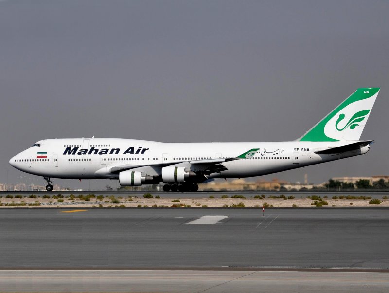 B747-400  EP-MNB
