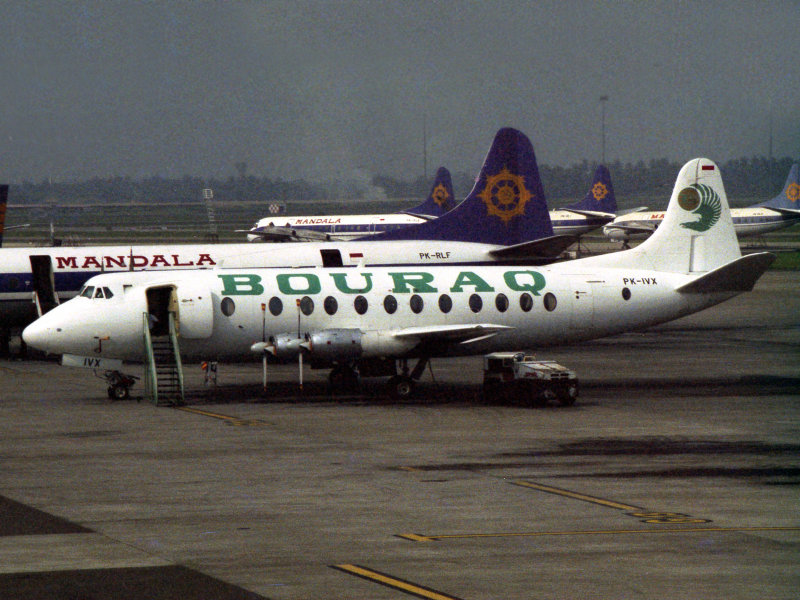 V-801 Vickers  Viscount PK-IVX