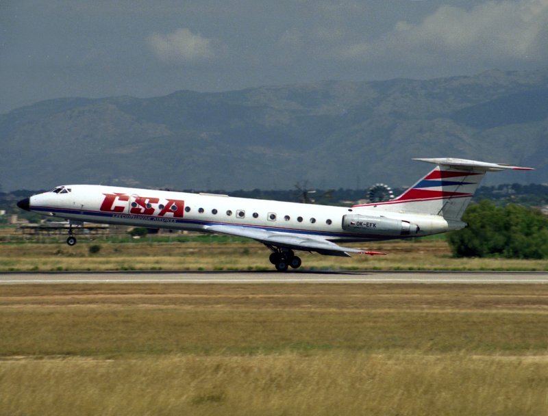 TU-134A  OK-EFK