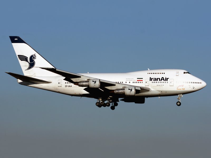 B747-SP  EP-IAA