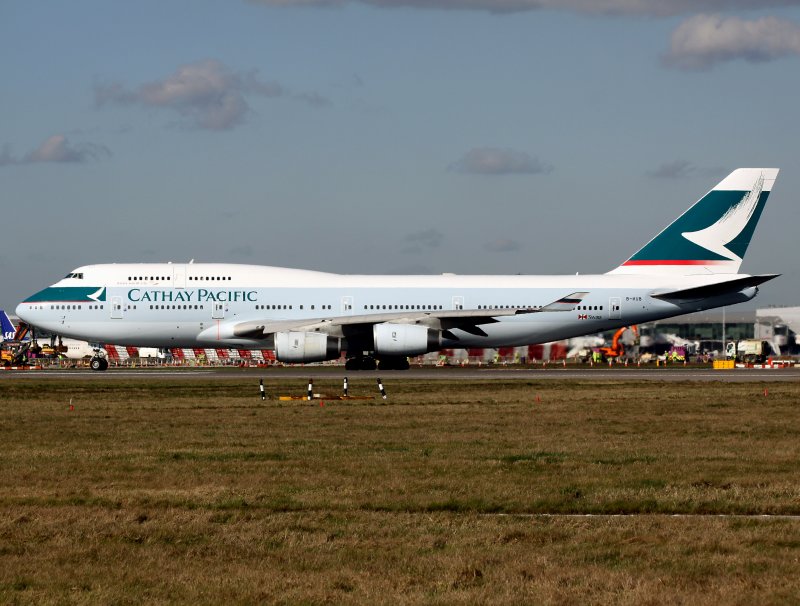 B747-400  B-HUB
