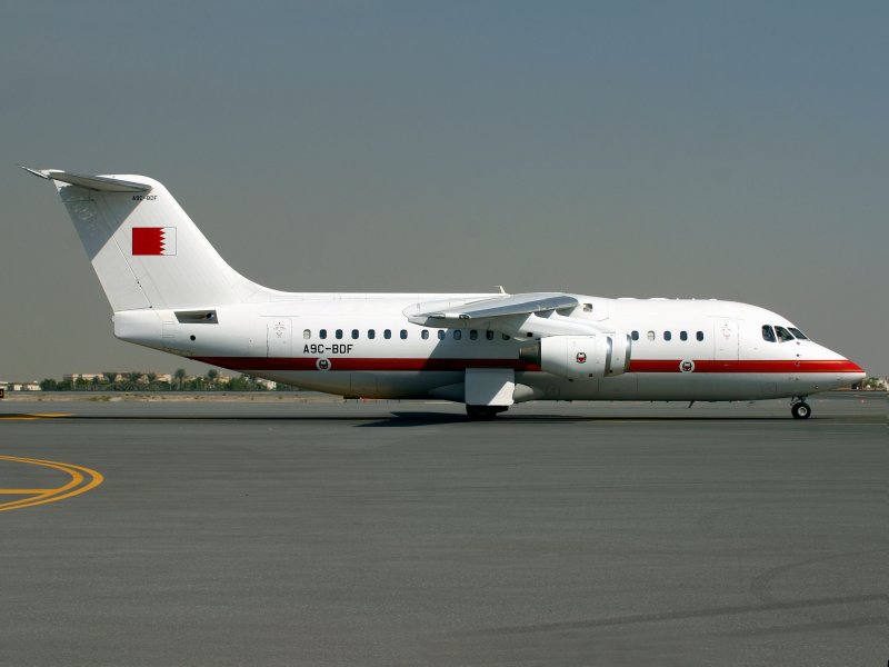 BAE146-200 A9C-BDF