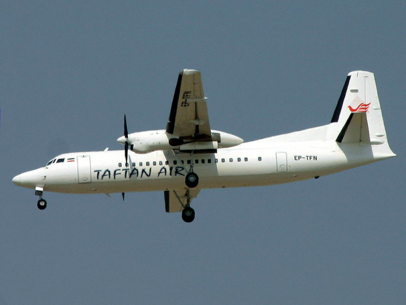 Fokker FK-50 EP-TFN