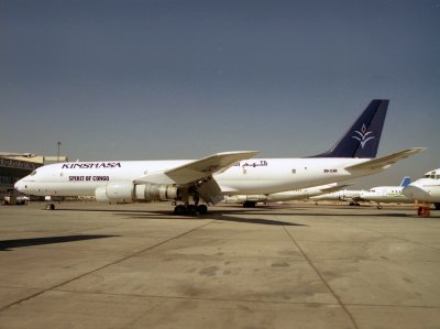 DC8-55F  9Q-CAN
