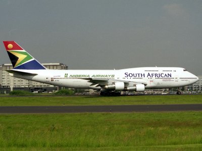 B747-300  ZS-SAU