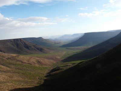 mountains after the rain