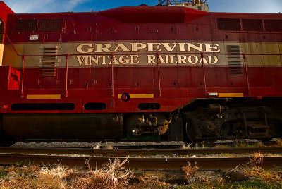 Grapevine Vintage Railroad Engine