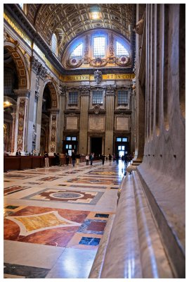 Interior of Basilica Papale di San Pietro