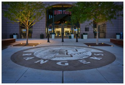 Homeplate Entrance of Rangers Ballpark