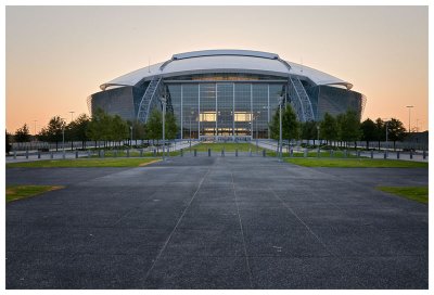 Cowboys Stadium, west side