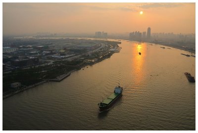 Dusk at Huangpu River