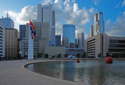 Dallas Cityscape from City Hall
