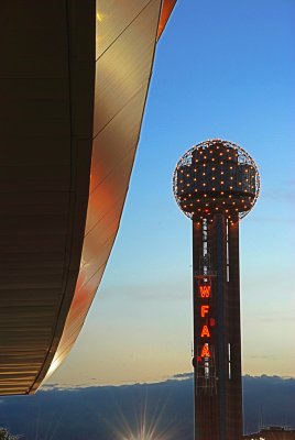 Reunion Tower from Converence Center