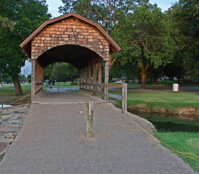 Covered Bridge at Bear Creek Park