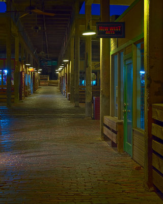 Empty Stockyard Station