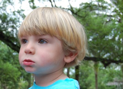 Evan at Zoo