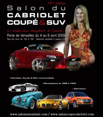 SALON COUPE, CABRIOLET & SUV PARIS 2008