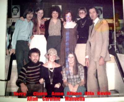Sassoon's Davies Mews Staff. 1974