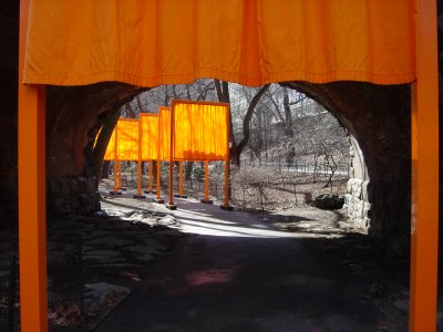 Gates by Cristo in Central Park