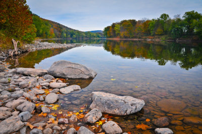 Delaware River at Bushkill Access