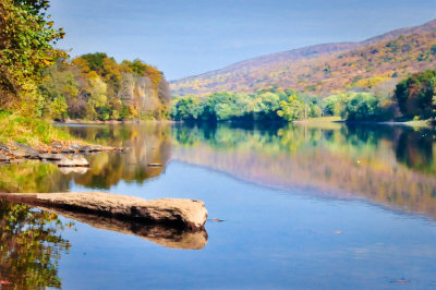 Delaware River at Smithfield Beach