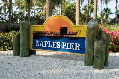Naples Fishing Pier Entrance