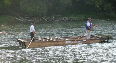 Taking the raft down river