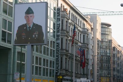 Checkpoint Charlie - from the East side