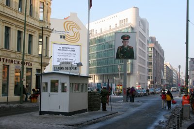 Checkpoint Charlie - from the West side