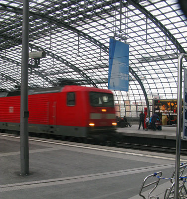 Hauptbahnhof - incoming
