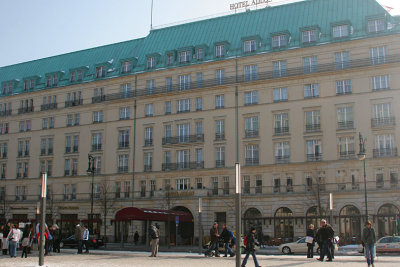 Hotel Adlon - the one where Michael Jackson stayed