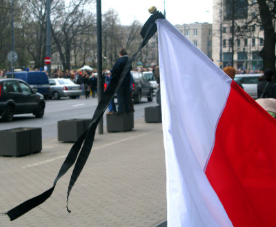 Warsaw after Smolensk Air Crash - April 2010