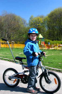 Alex's first bike