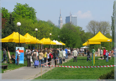 Pole Mokotowskie - Earth Day festival