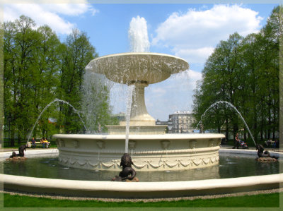 The Fountain in Saski Park