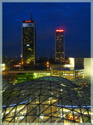 Warsaw from Złote Tarasy