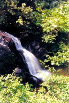 Waterfalls No. (1) On Spiry Creek TN. About 15 to 20 Ft.