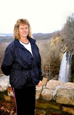 Margie At Falling Spring  Falls