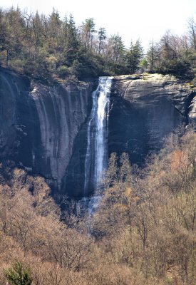 Hickory Nut Falls 350 to 400 Ft. The Yosemite of NC.