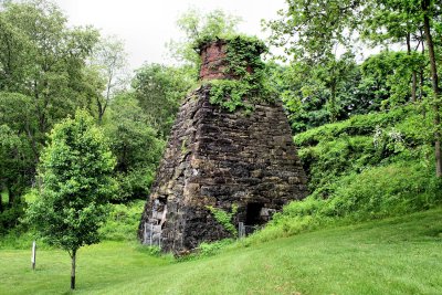 Foster Falls Furnace built in 1880-81, Operated until 1914