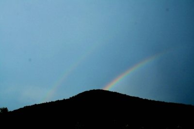 Picture Made 6/9/09 From the House Between  Storms, Started to From A 2Nd Rainbow