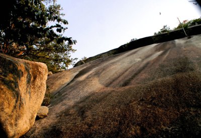 North side of Stone Mountain, no trails to is part of the Mt.