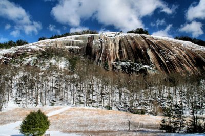 Stone Mountain NC winter 2009/10 , Picture made 12/20/09 Fall