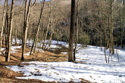 Old Mill Pound At Stone Mountain State Park NC.