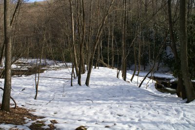 Old Mill Pound  & Site At Stone Mountain State Park NC.